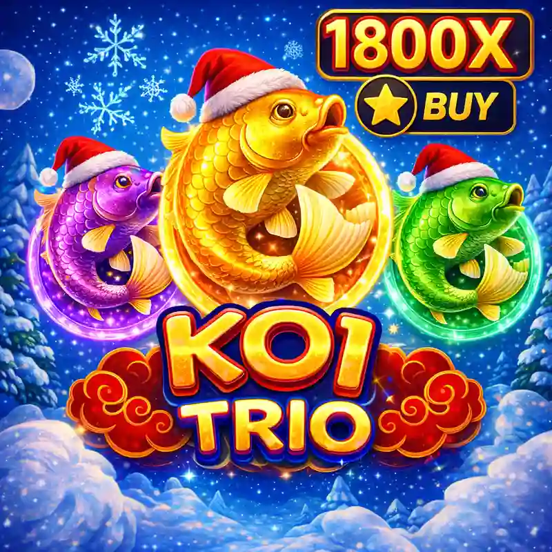 Koi Trio Slot Game Banner
